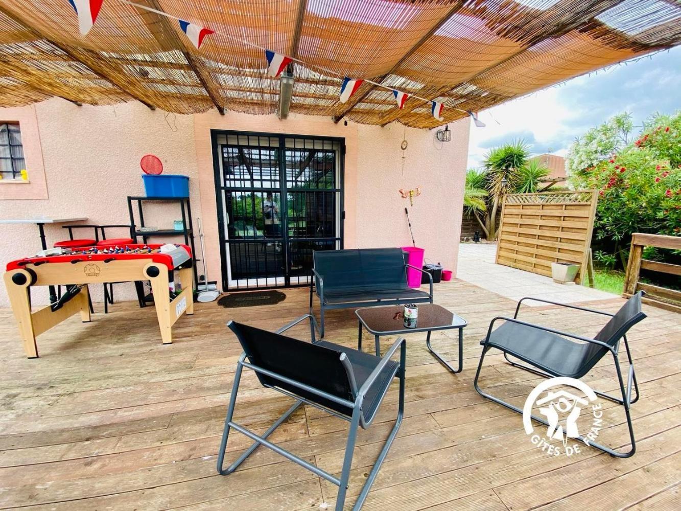 cosy occitan villa renové independante terrasse jardin bien située Carcassonne Extérieur photo